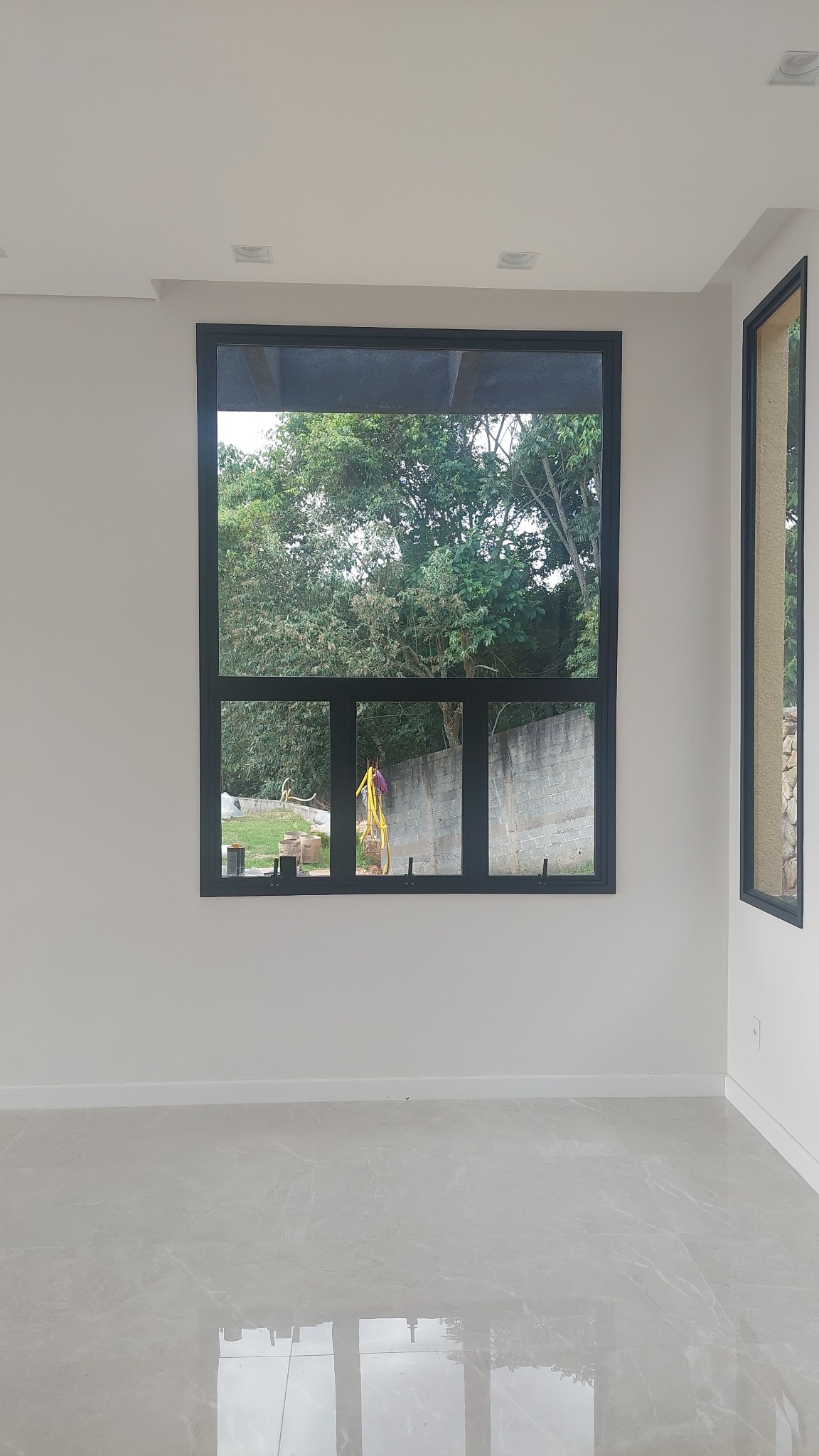 Conjunto de vidro fixo com três janelas maxim-ar